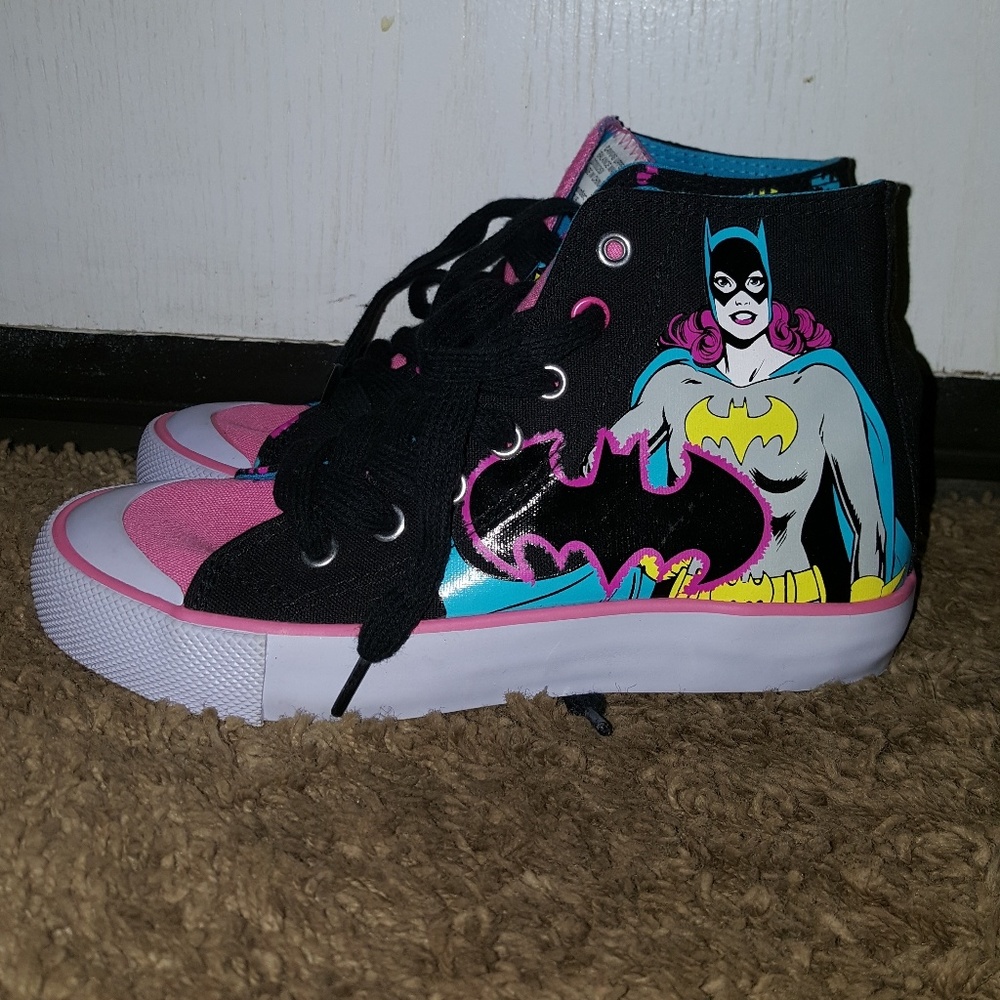 High Too Batgirl shoes